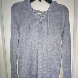 Aeropostale Gray Longsleeve with Hood